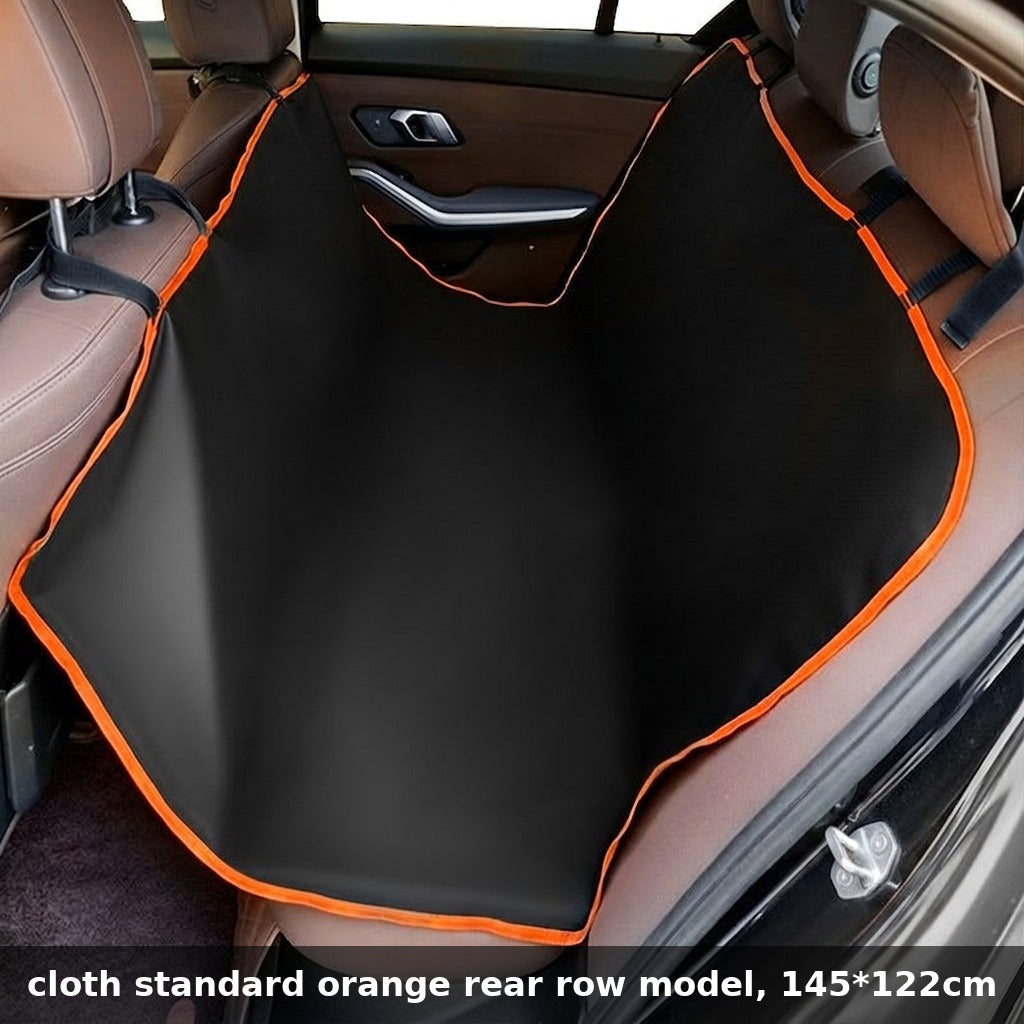 Cross-border best-selling car pet cushion: Oxford fabric for the car, rear seat waterproof and dirt-resistant, portable and foldable