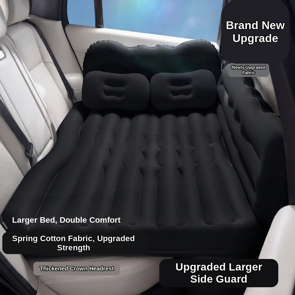 New car inflatable bed, 3:7 split children's sleeping bed, rear bed for sedans, SUVs, foldable outdoor universal travel bed