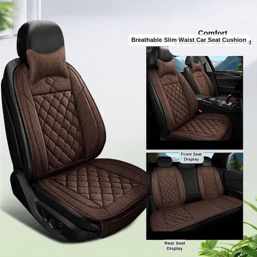 Cross-border bestselling car seat cushions, dirt-resistant, wear-resistant leather car seat cushions, all-season breathable full-coverage universal car seat cushions