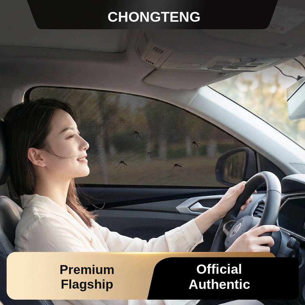 Car Window Mosquito Screen, Universal Fit
