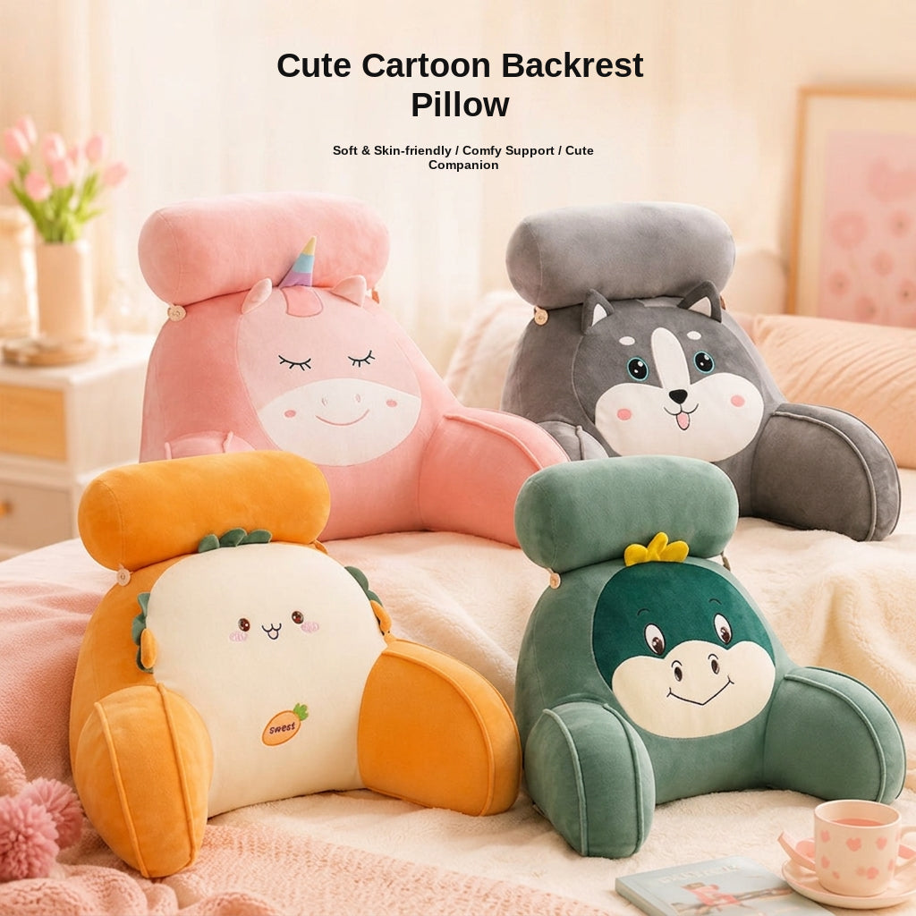 Phone phone cushion, soft bag, dorm bed reading, sofa lumbar support cushion, large headboard pillow, cushion for flopping