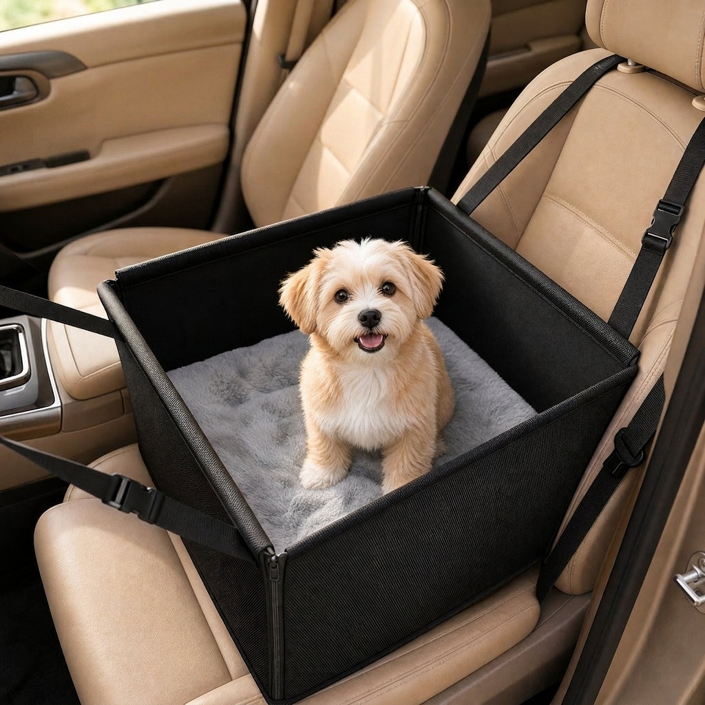 Cross-border best-selling car pet cushion: Oxford fabric for the car, rear seat waterproof and dirt-resistant, portable and foldable