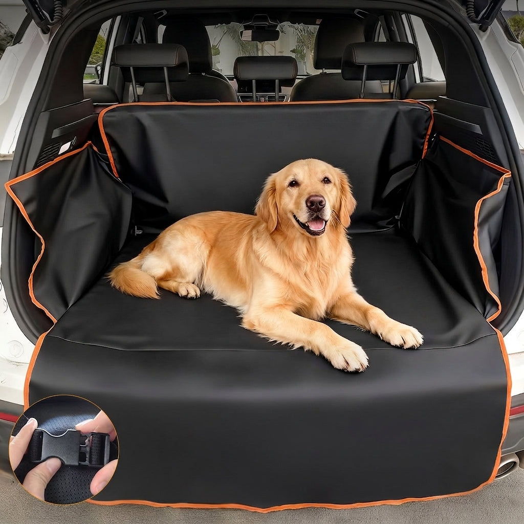 Best-selling car rear seat trunk mat for pet cars, multifunctional car seat mat for dogs, anti-dirt seat