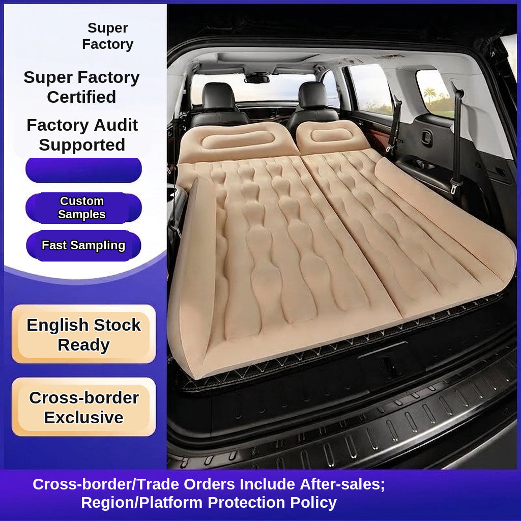 Car inflatable bed air bed SUV travel universal cross-border Tesla mattress trunk air cushion