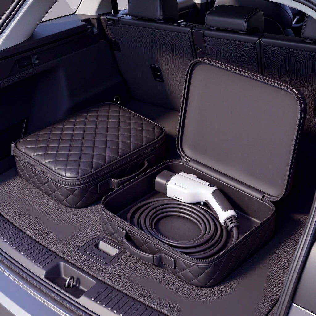 Charging gun storage bag, car charger storage bag, logo-printed waterproof charging gun bag, new energy vehicle bag