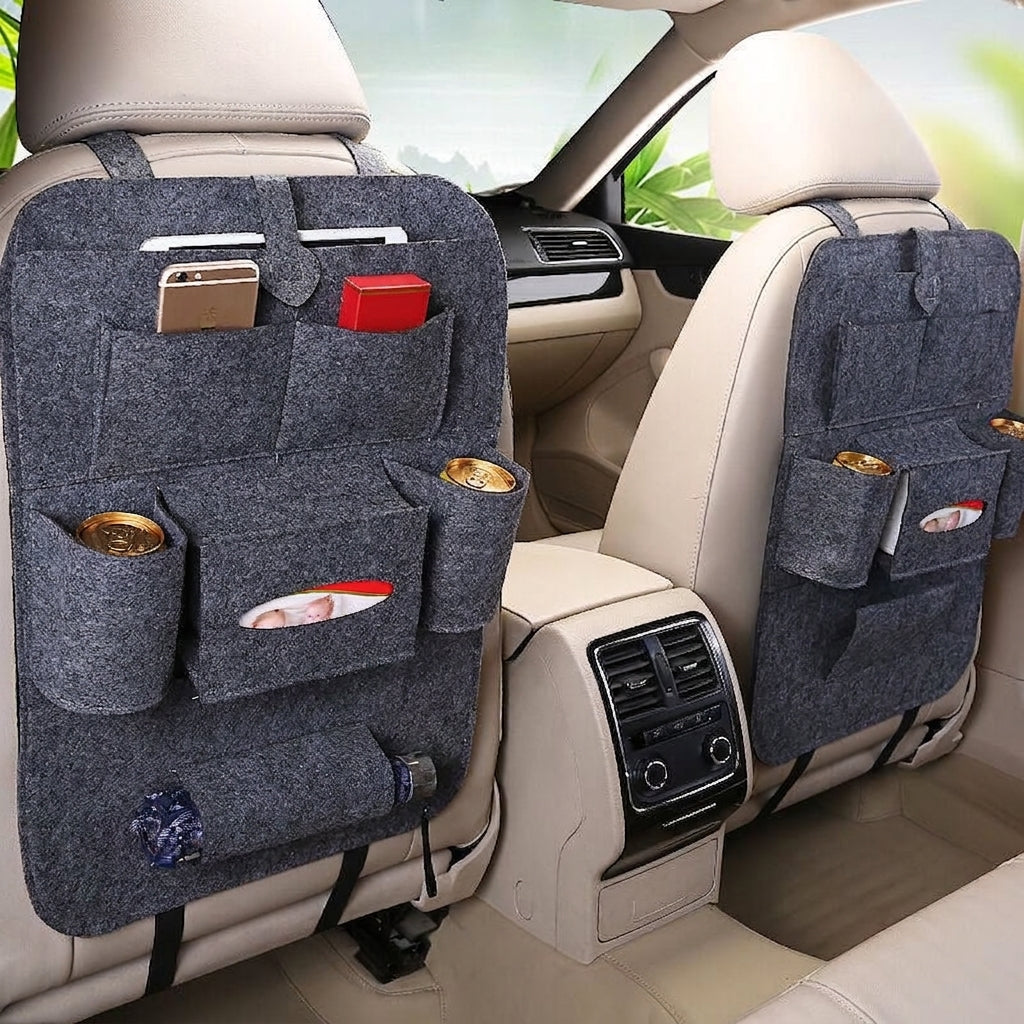 Car accessories car seat back storage bag multi-function back storage bag creative utility car hanging bag storage box