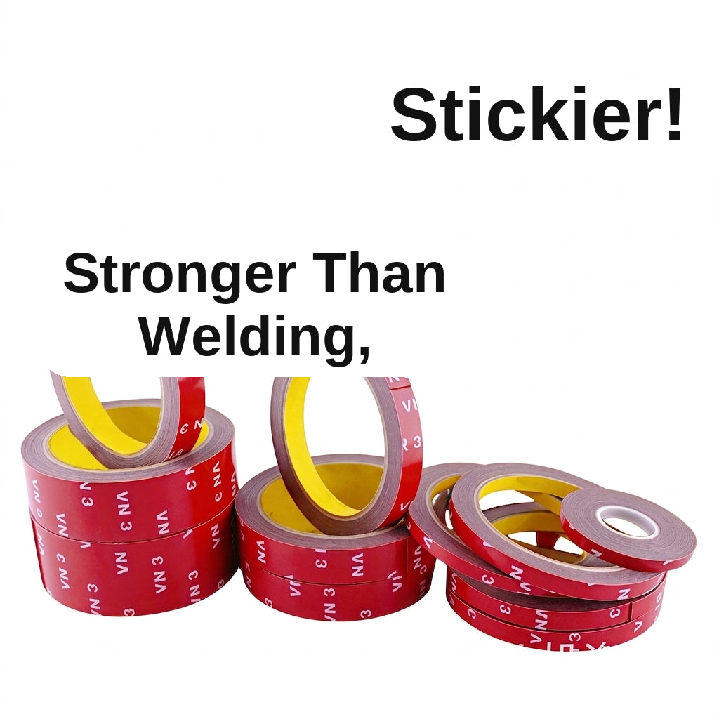 Cross-border hot-selling can be authorized for VN3 brand double-sided tape, strong traceless high-temperature resistant waterproof automotive fixing adhesive