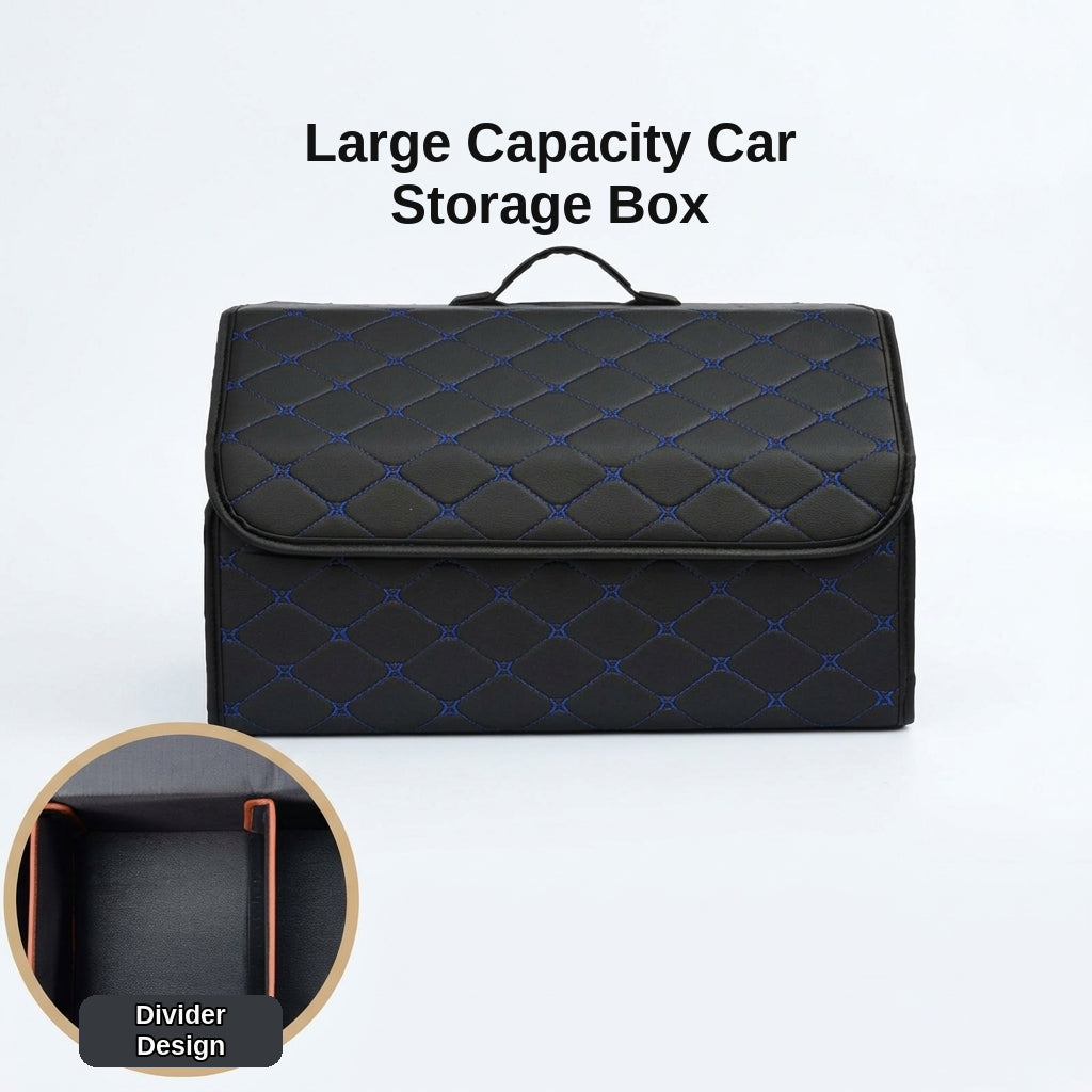Wholesale cross-border car trunk folding storage boxes, camping storage boxes, outdoor picnic organizer storage boxes