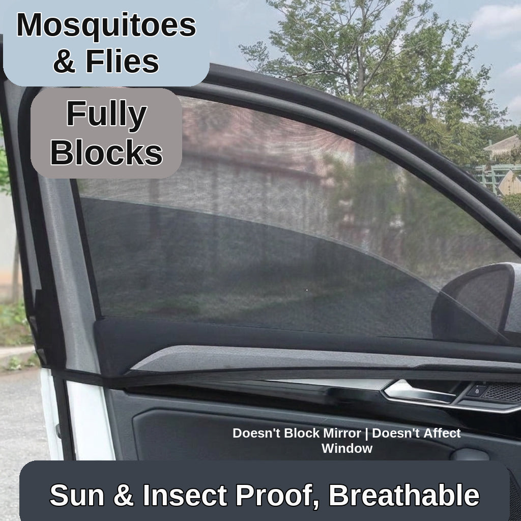 Car Window Mosquito Screen - Universal Fit