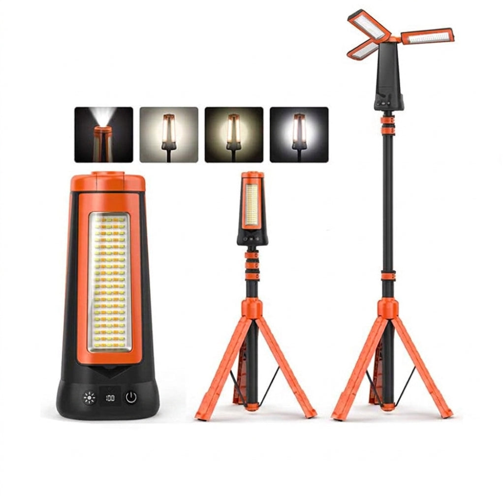 Portable LED Camping Light with Magnetic Attachment