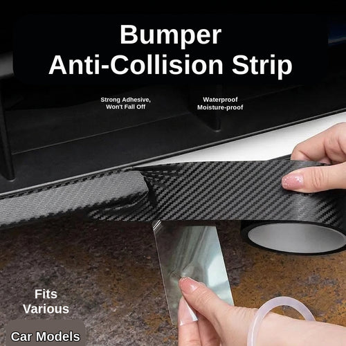 3D carbon fiber car stickers, door sill protection strips, bumper scratch and anti-collision tape, motorcycle and bicycle waterproof
