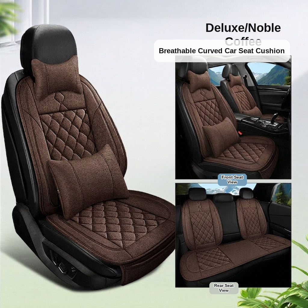 Cross-border bestselling car seat cushions, dirt-resistant, wear-resistant leather car seat cushions, all-season breathable full-coverage universal car seat cushions