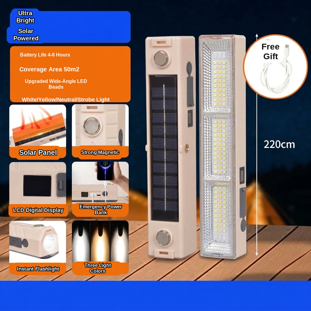 LED Camping Light Tube, Waterproof Tent Lamp