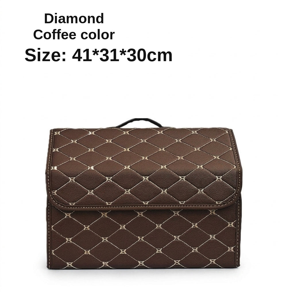 Wholesale cross-border car trunk folding storage boxes, camping storage boxes, outdoor picnic organizer storage boxes