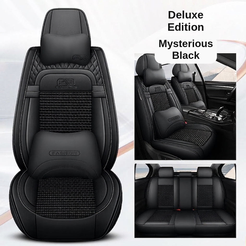 Car seat cushion new all-enclosed special seat cover four seasons universal leather seat cover summer ice silk cartoon seat cushion cover