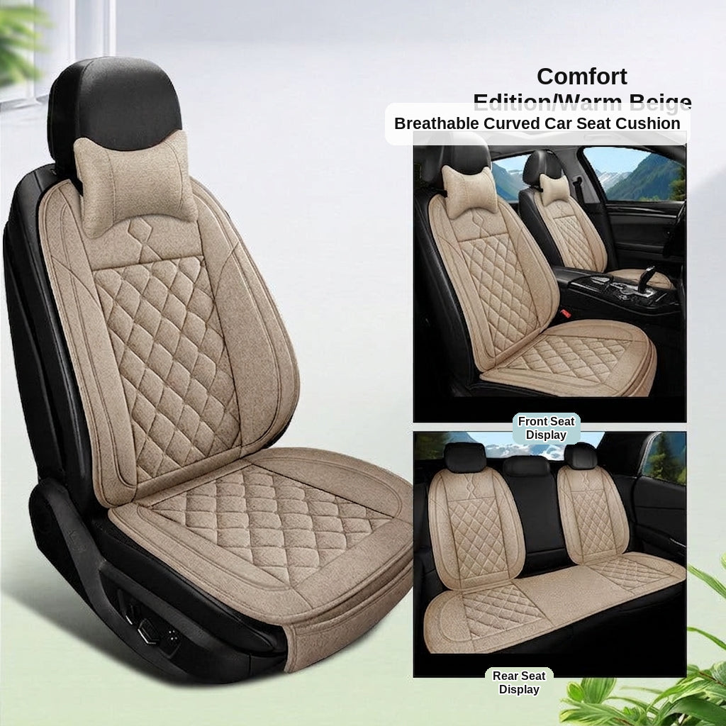 Cross-border bestselling car seat cushions, dirt-resistant, wear-resistant leather car seat cushions, all-season breathable full-coverage universal car seat cushions