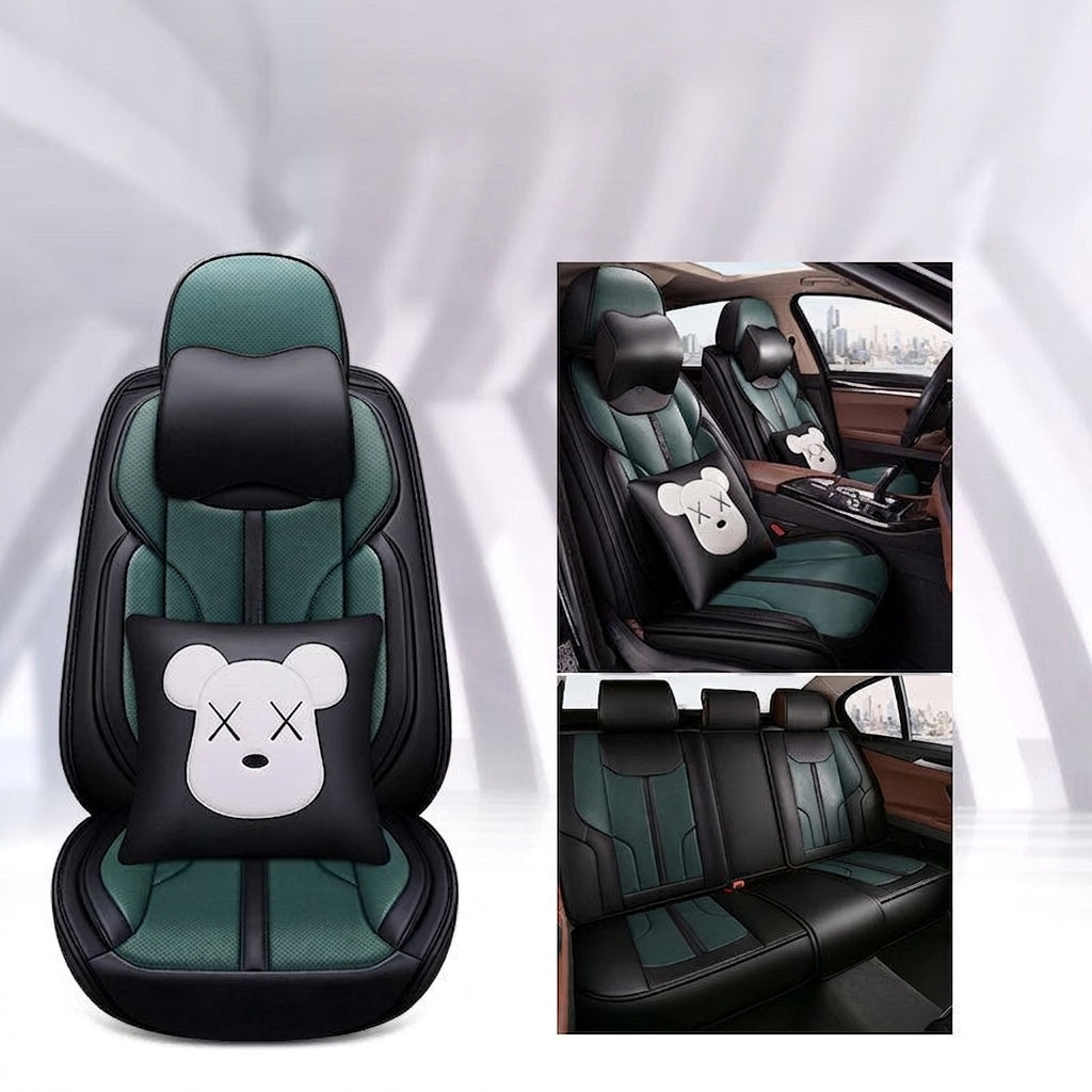 The new car seat cushion fully surrounds full pictorial cartoon cute four-season universal five-seat seat cover, directly supplied and shipped from the manufacturer