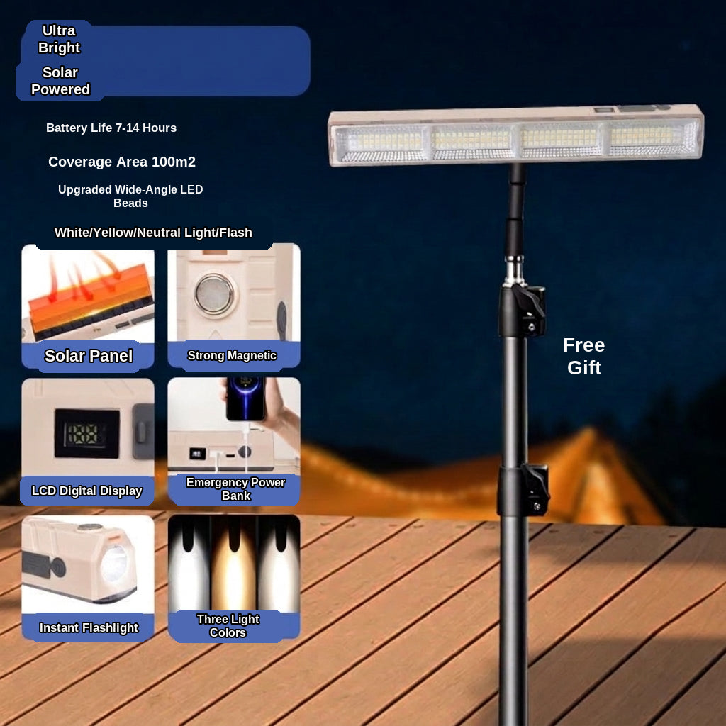 LED Camping Light Tube, Waterproof Tent Lamp