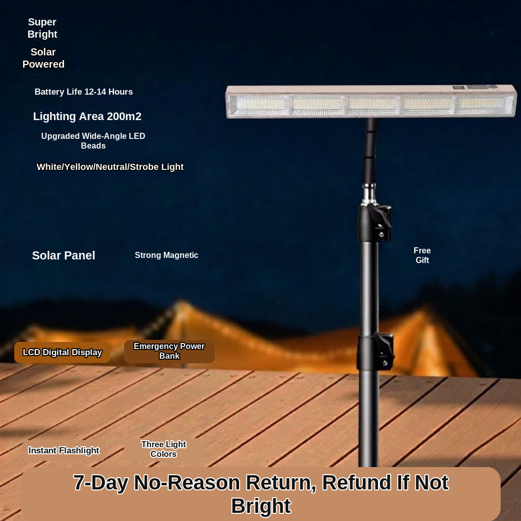 LED Camping Light Tube, Waterproof Tent Lamp