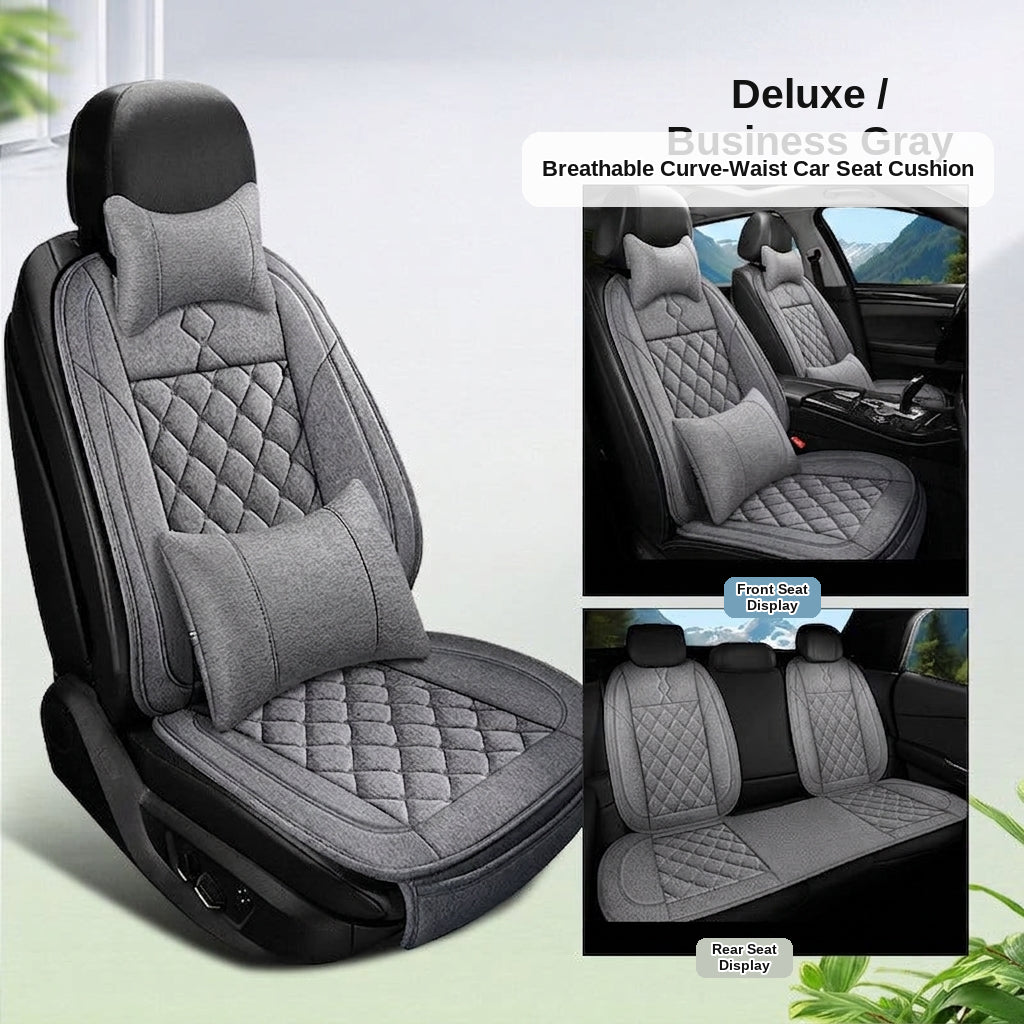 Cross-border bestselling car seat cushions, dirt-resistant, wear-resistant leather car seat cushions, all-season breathable full-coverage universal car seat cushions