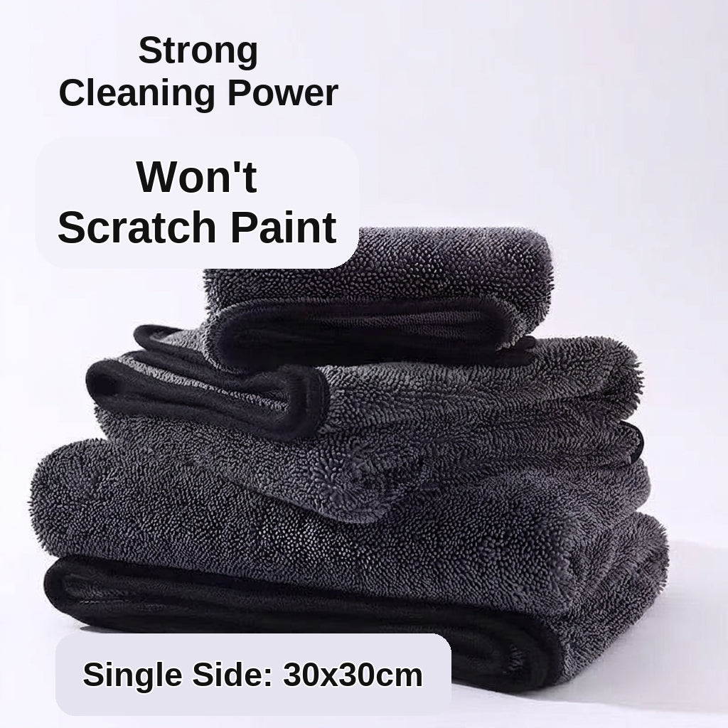 420g 160*60CM Brushed Thickened Car Towel Fine Fiber Absorbent Towel Coral Velvet Towel Edging Towel