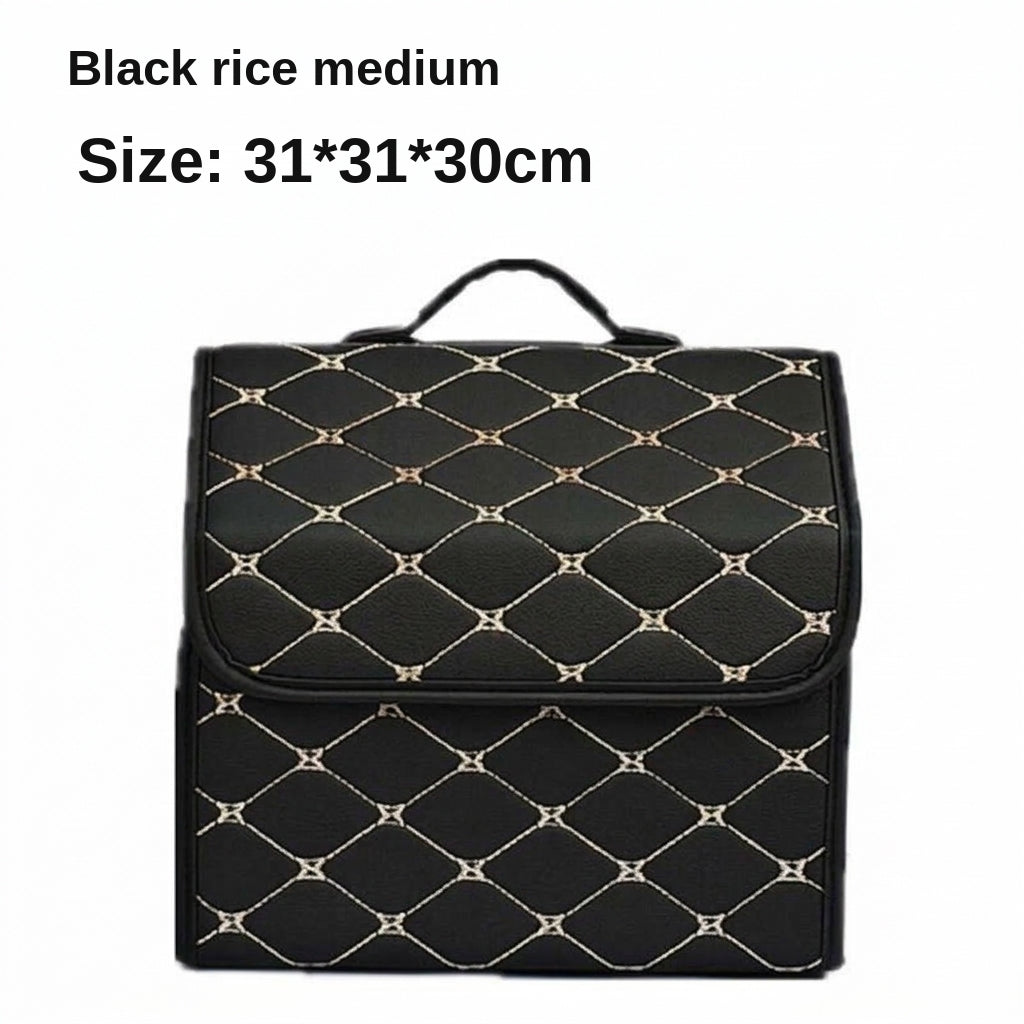 Wholesale cross-border car trunk folding storage boxes, camping storage boxes, outdoor picnic organizer storage boxes