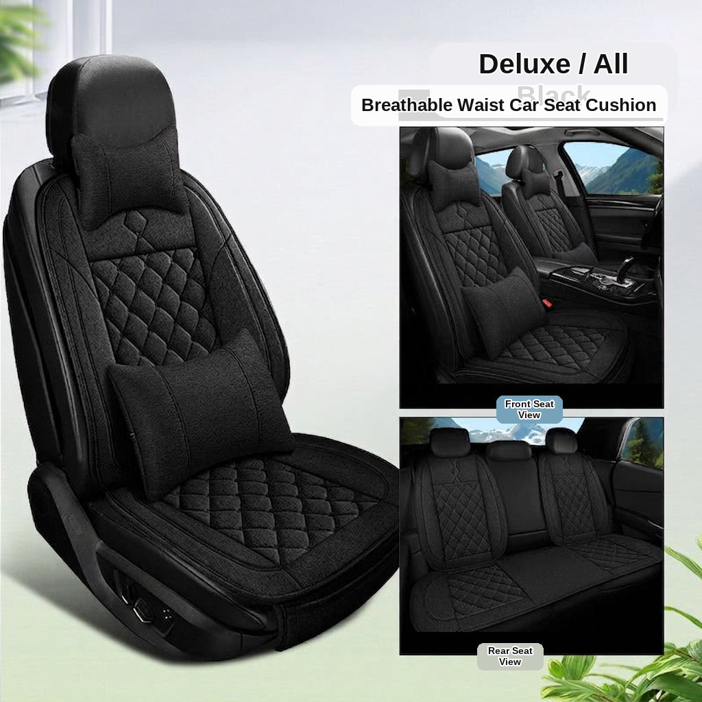 Cross-border bestselling car seat cushions, dirt-resistant, wear-resistant leather car seat cushions, all-season breathable full-coverage universal car seat cushions