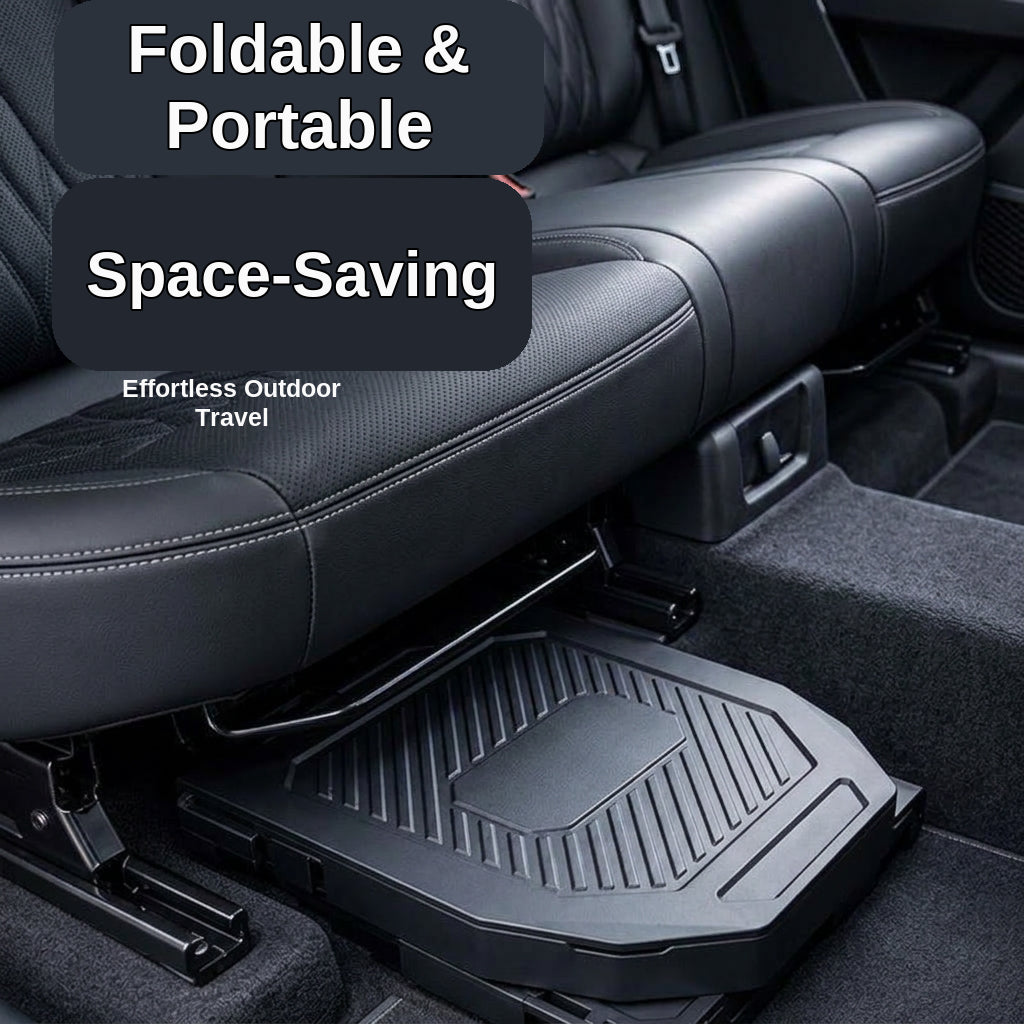 2026 New Widened and Raised Outdoor Folding Toilet Car Mobile Toilet Travel Camping Portable Toilet