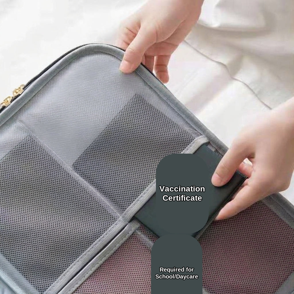 Document Storage Bag, Large Capacity File Organizer