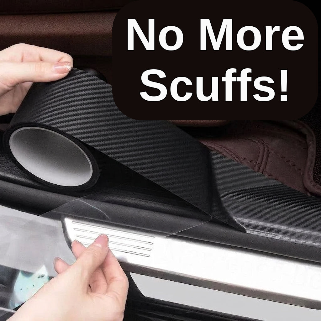 3D carbon fiber car stickers, door sill protection strips, bumper scratch and anti-collision tape, motorcycle and bicycle waterproof