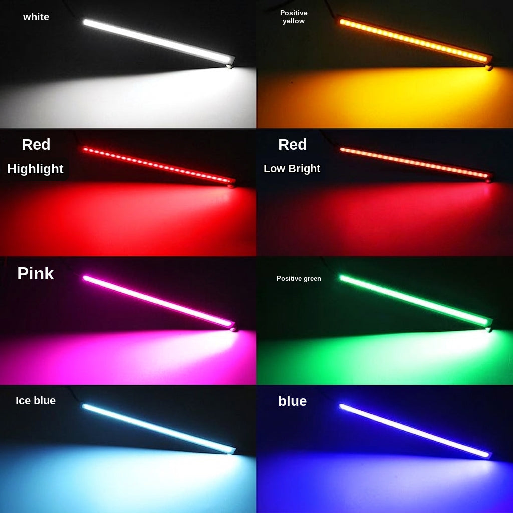 Yade Car Daytime Running Light 17CM COB Ultra Thin High Brightness LED Daytime Running Light Waterproof 12V Decorative Lighting