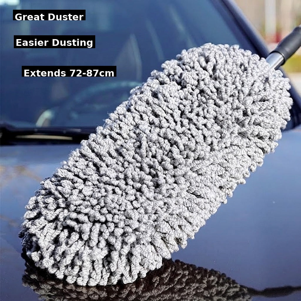 Zhongheng car wash mop car dust duster brush sweeps dust with car wash mop and snow removal tools to wipe cars