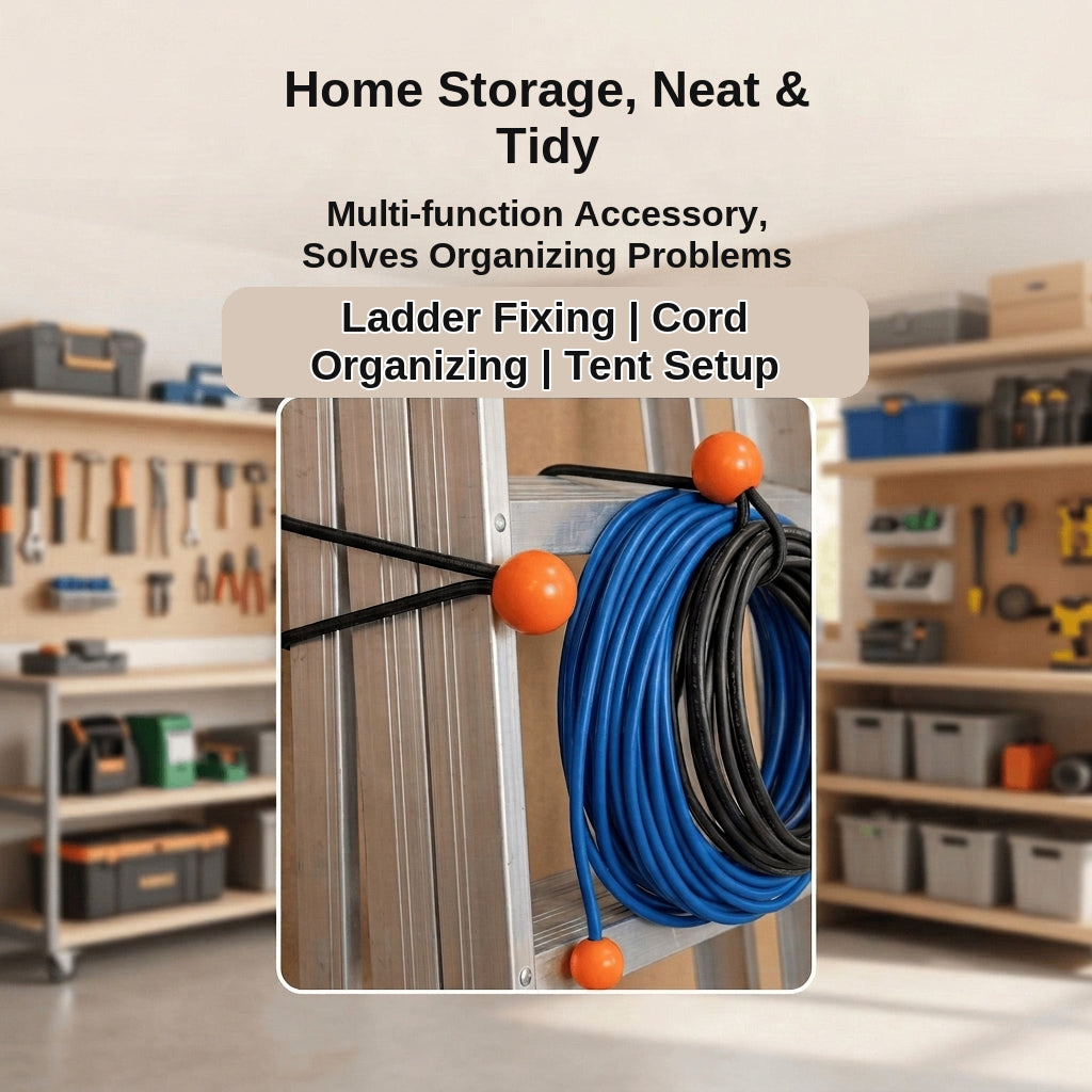 Bungee Cord Rope Set - Multiple Sizes & Styles