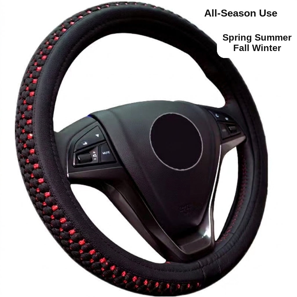 Steering Wheel Cover, Ice Silk, Universal Fit