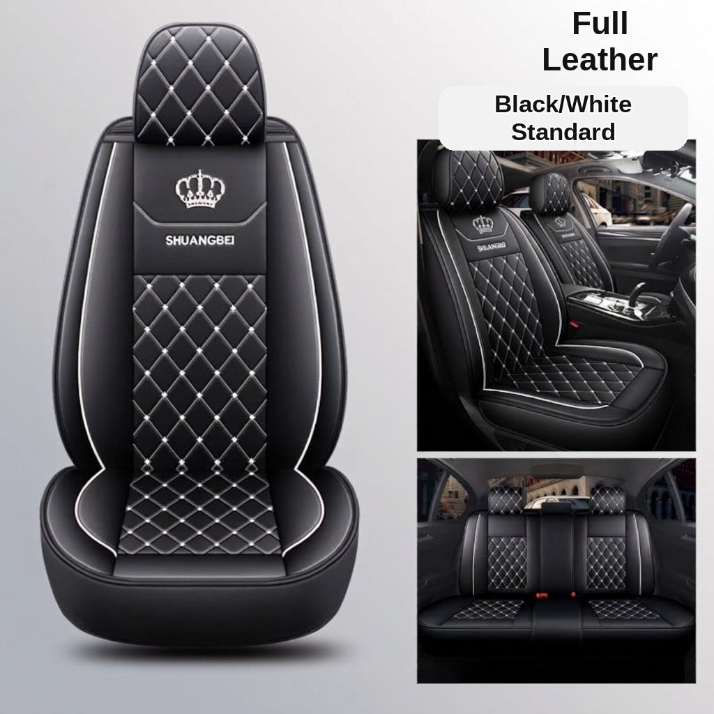 Cross-border new car seat cover, full leather full surrounding, four seasons universal cushion trolley seat cover special manufacturer wholesale