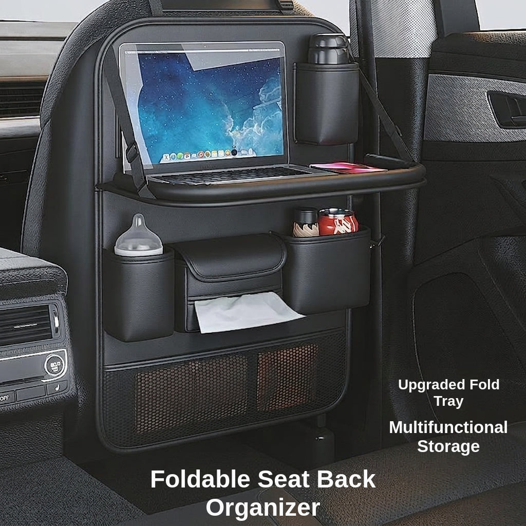Car seat back, shelf, seat back, storage bag, children's car back seat, folding table, car table, back seat