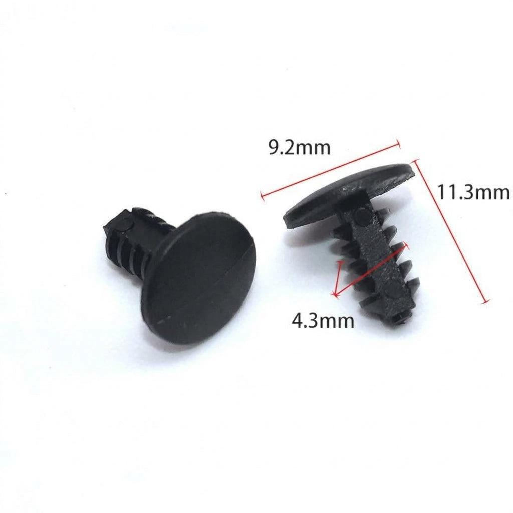 Car universal nylon roof, trunk interior buckle, rivet seal, pickup card, barb buckle, Christmas tree buckle
