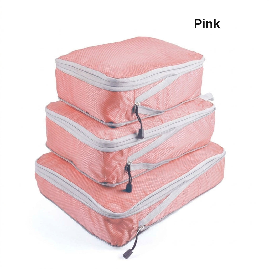 Compression Travel Storage Bag 3-Piece Set