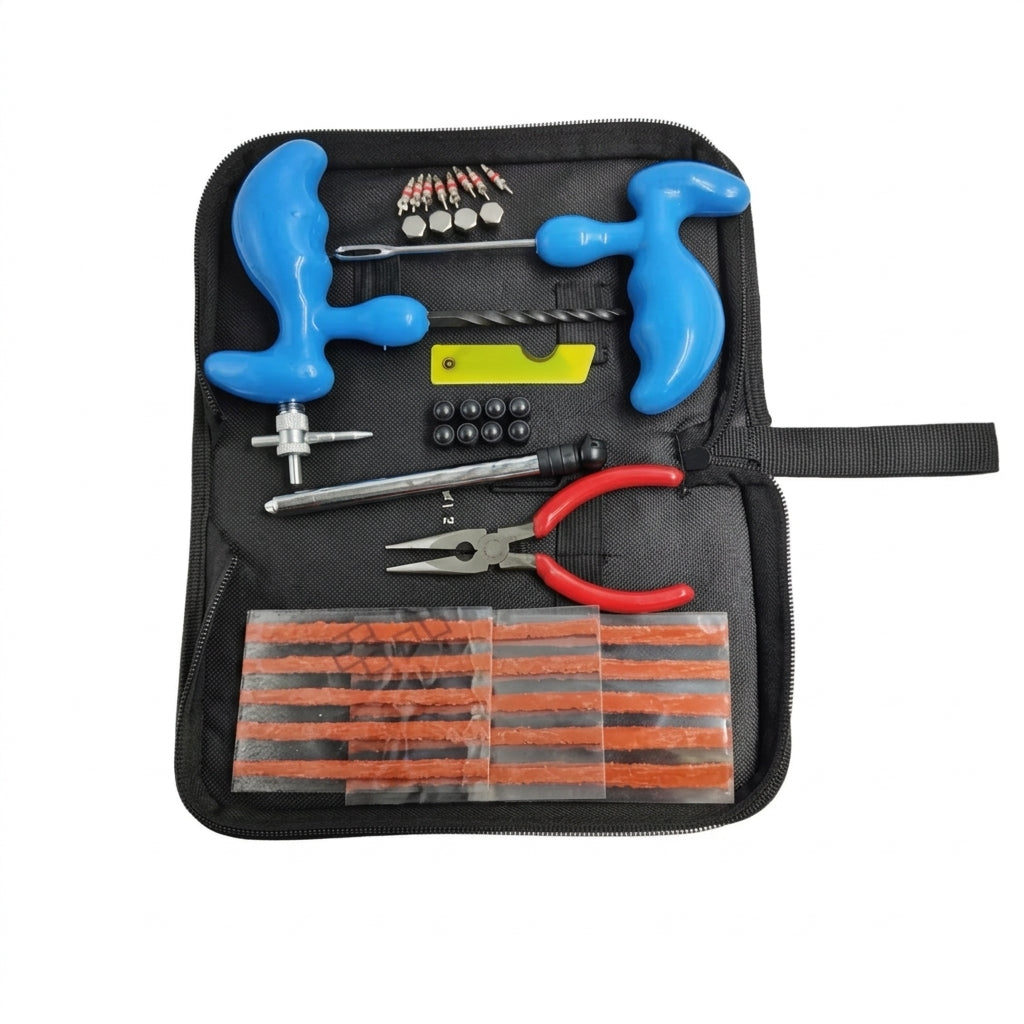Tire Repair Tool Kit - 42 to 62 Piece Sets