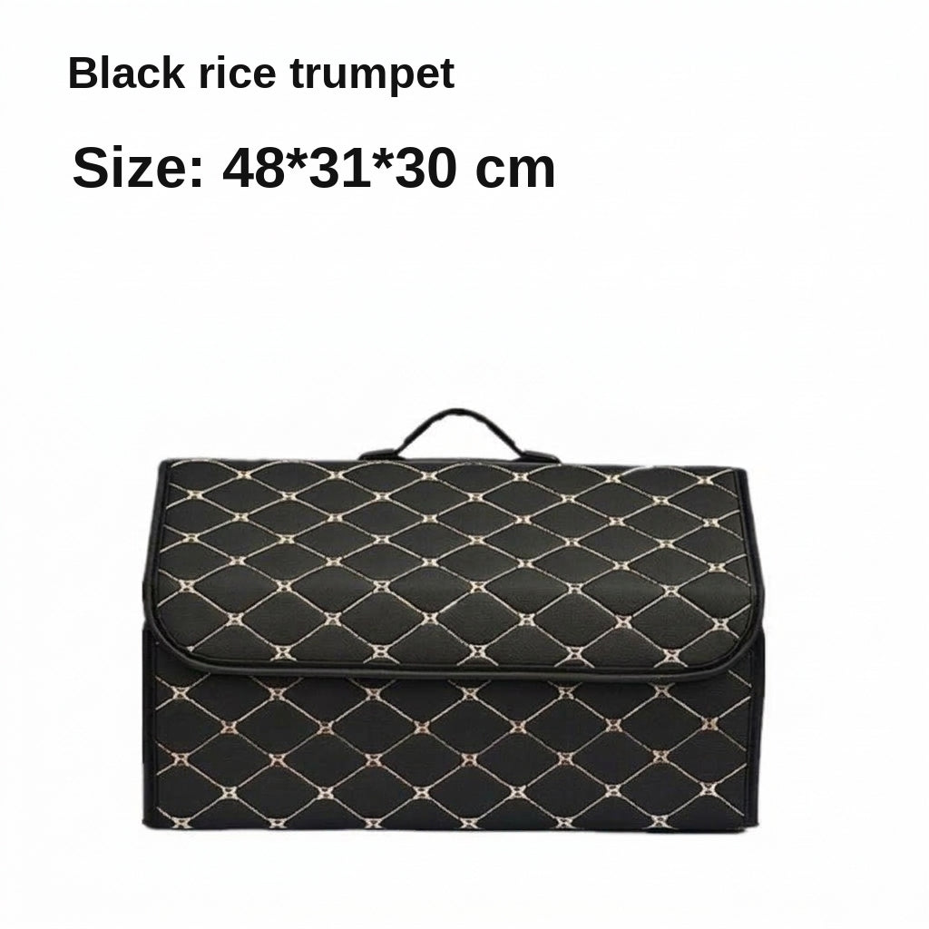 Wholesale cross-border car trunk folding storage boxes, camping storage boxes, outdoor picnic organizer storage boxes