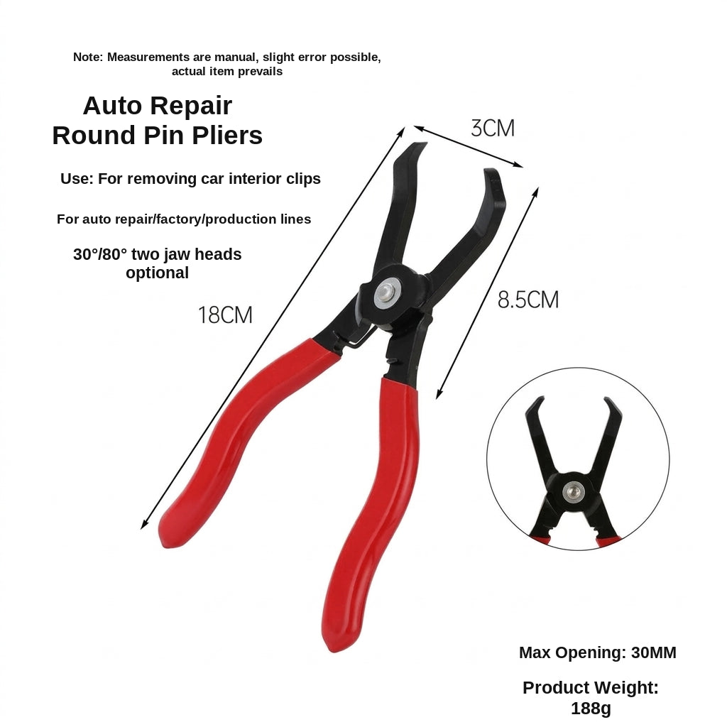 Cross-border automotive repair tool sets, gasoline pipe joint disassembly pliers, car ring separators, pipe bundle pliers, wholesale