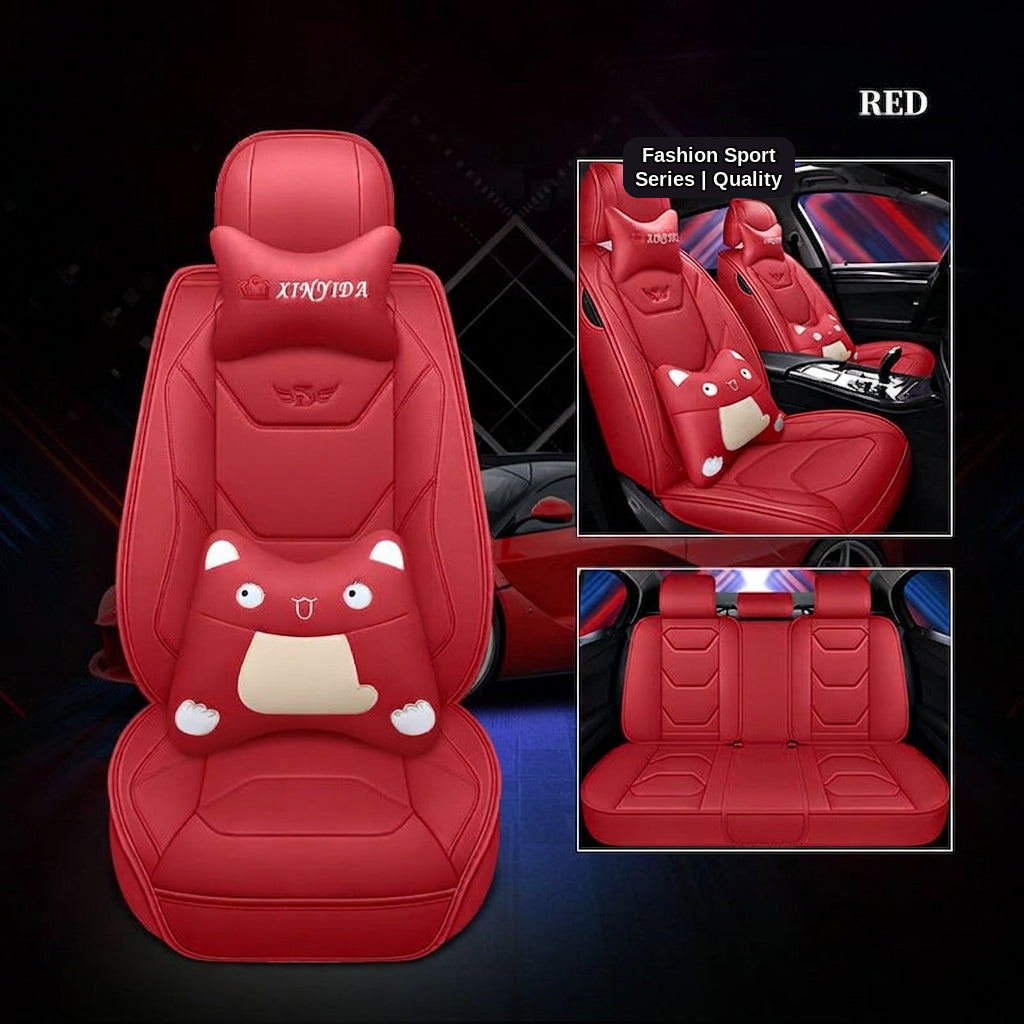 New car cushion leather all-wrap wear-resistant leather car seat cover is suitable for small car SUV car seat cover in all seasons