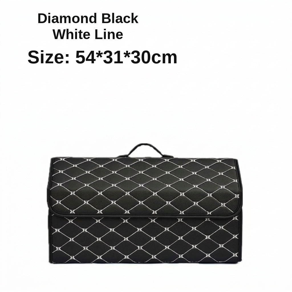 Wholesale cross-border car trunk folding storage boxes, camping storage boxes, outdoor picnic organizer storage boxes