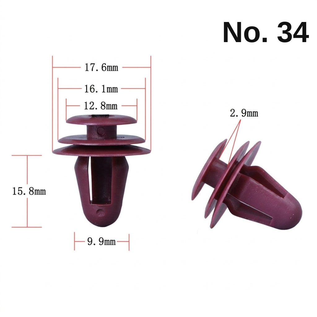 Car buckle, ceiling buckle, bumper buckle, door panel buckle, leaf panel lining buckle, plastic nylon buckle