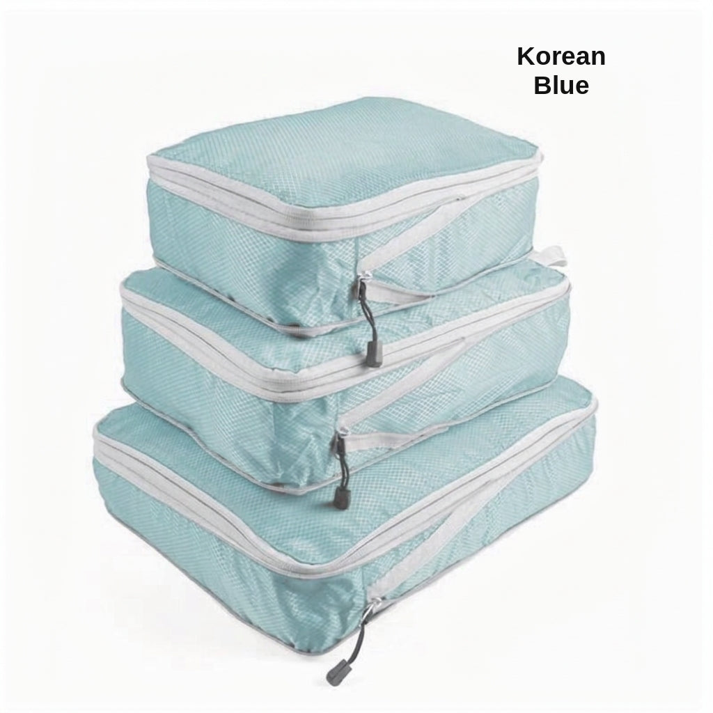 Compression Travel Storage Bag 3-Piece Set