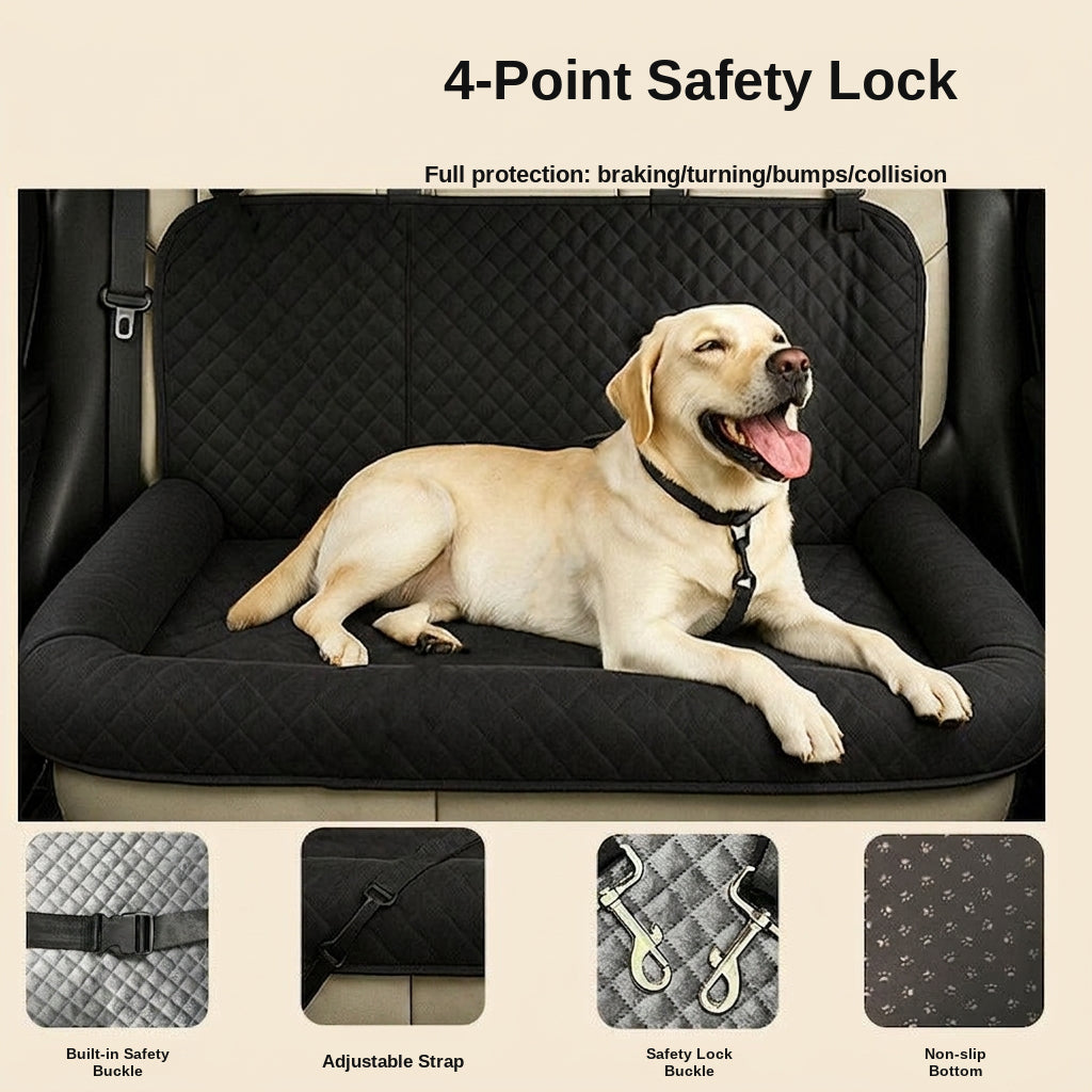 Car kennel puppy car artifact dog car kennel pet car mat front and rear dog out safety seats