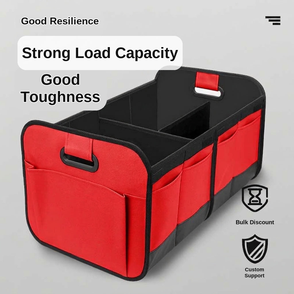 Cross-border car storage box trunk storage box oxford cloth storage box large capacity foldable spot wholesale