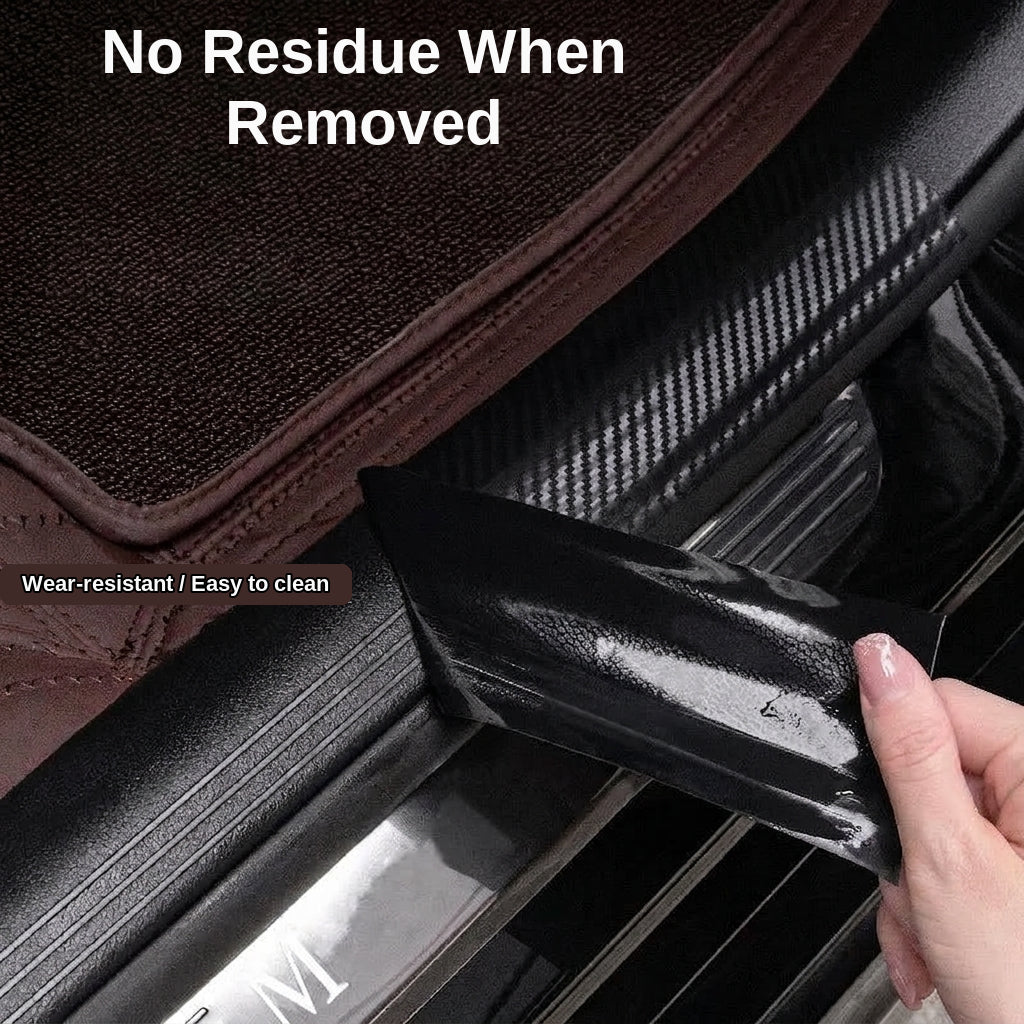 3D carbon fiber car stickers, door sill protection strips, bumper scratch and anti-collision tape, motorcycle and bicycle waterproof