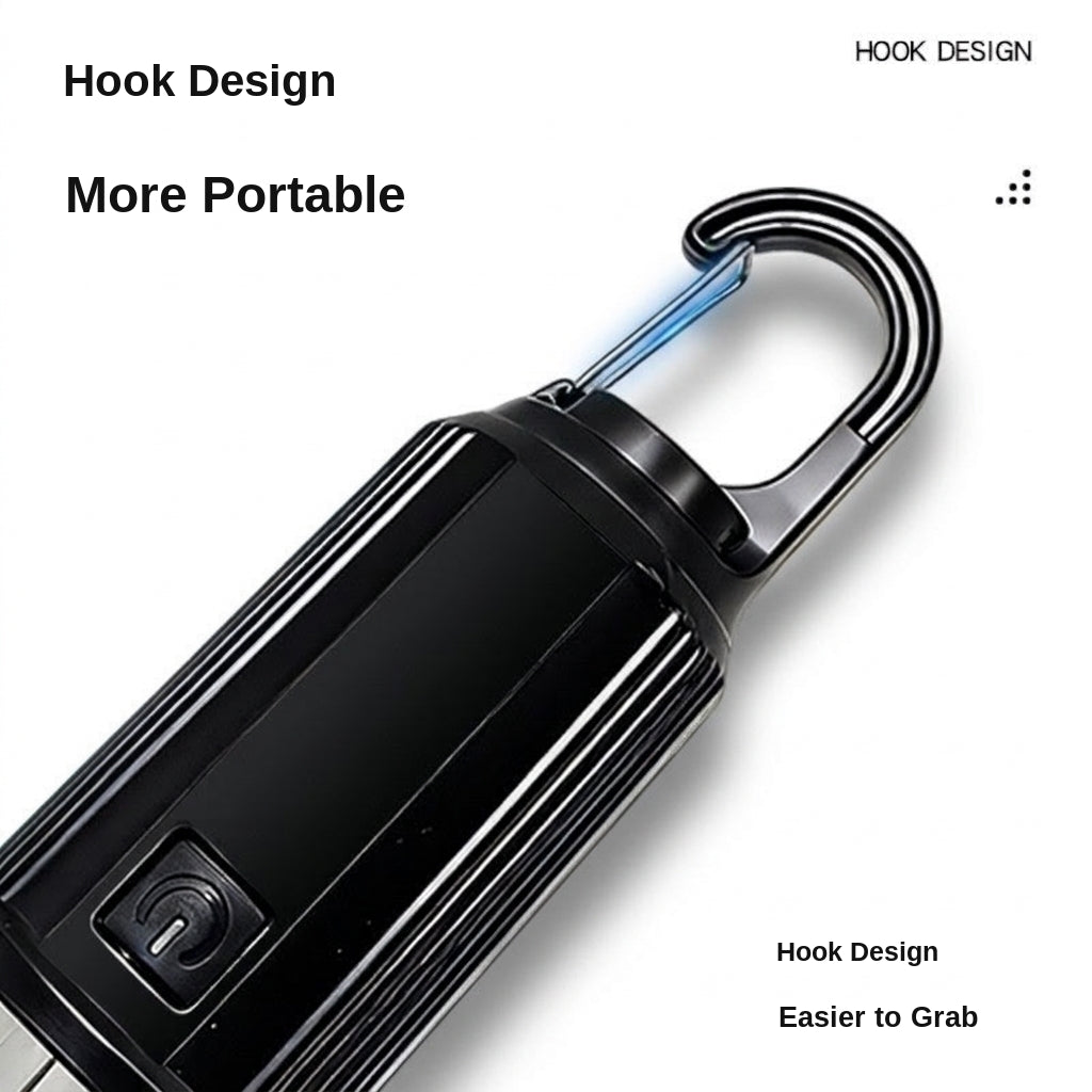 Solar Camping Light with Hook - Rechargeable