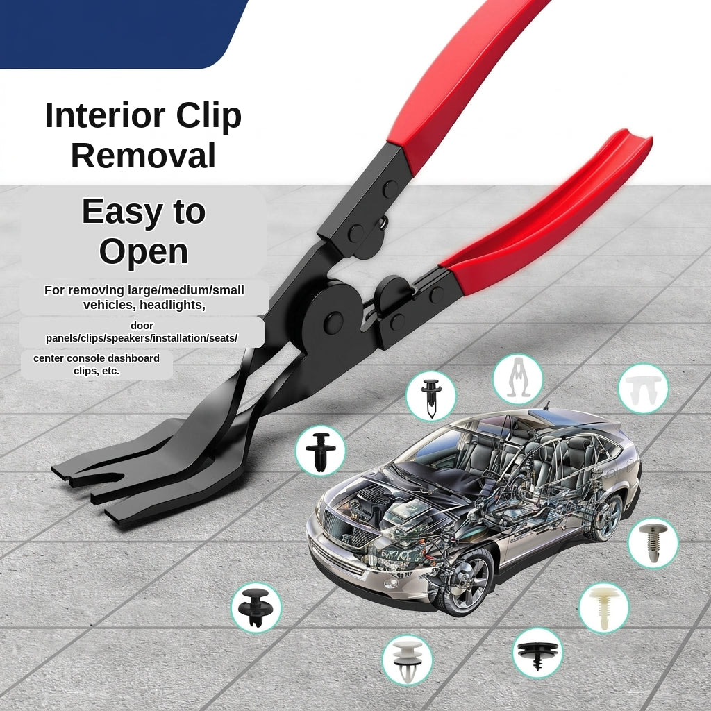 Lansheng car clip light opener pliers, headlight modification door panel audio system disassembly screwdriver, car tools, rivet car pliers